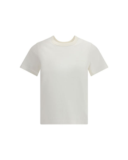 Courrèges White Cotton T-Shirt