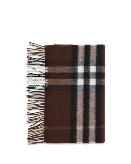 Burberry Brown Cashmere Scarf