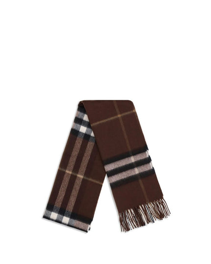 Burberry Brown Cashmere Scarf