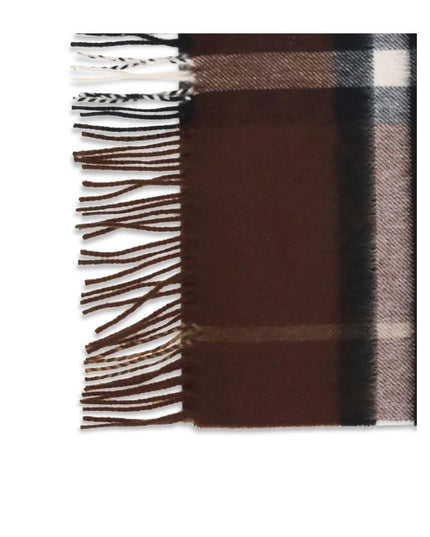 Burberry Brown Cashmere Scarf