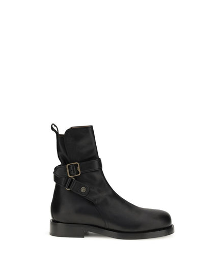 Burberry Buckle Ankle Boots