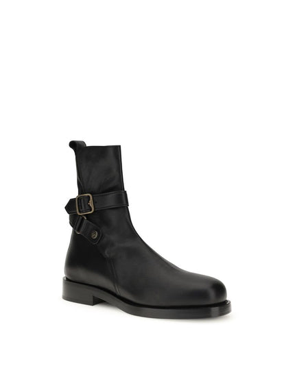 Burberry Buckle Ankle Boots