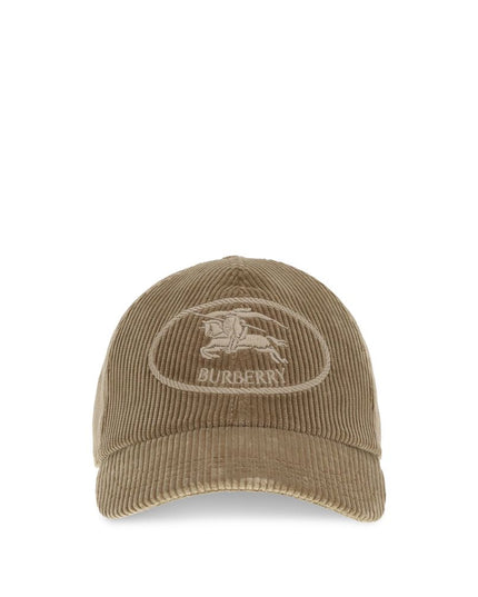 Burberry Beige Cotton Cap (Baseball Hat)