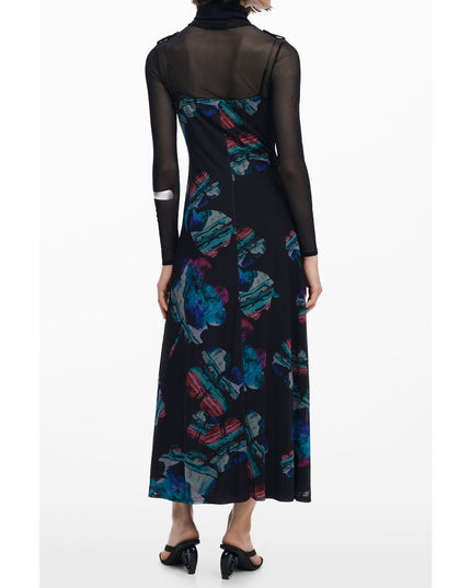 Desigual Black Polyester Women Dress