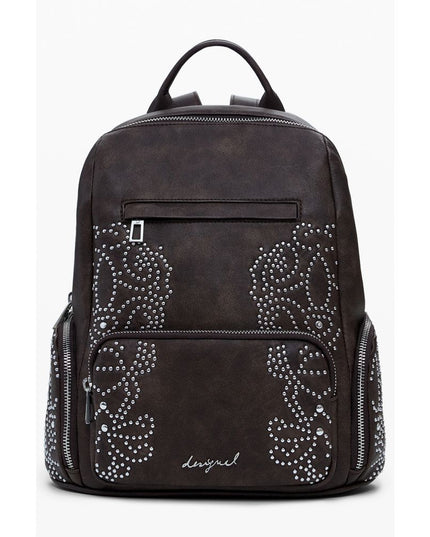 Desigual Brown Polyethylene Women Backpack