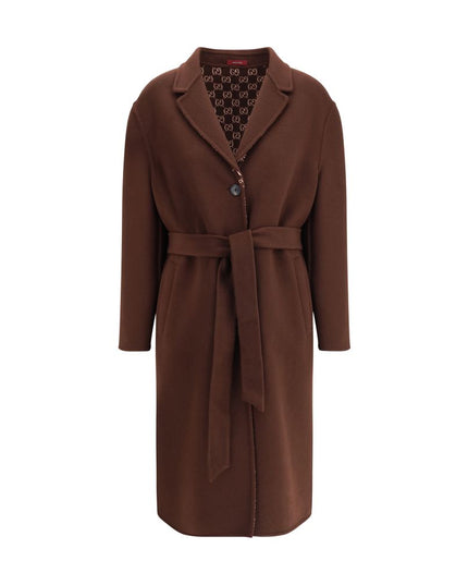 Gucci Brown Wool Coat