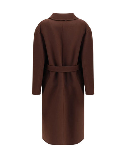 Gucci Brown Wool Coat