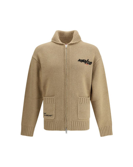 Kenzo Futura zippered Cardigan