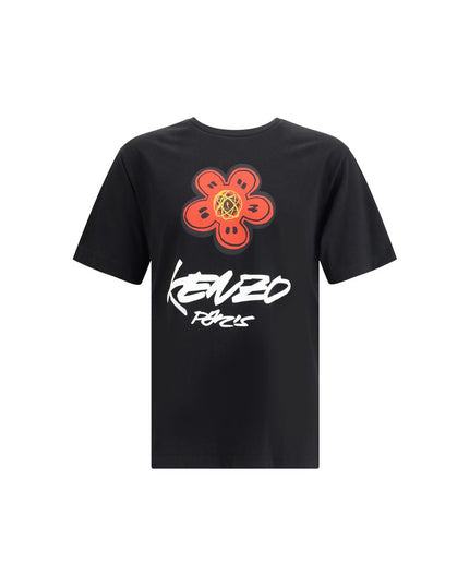 Kenzo Black Cotton T-Shirt