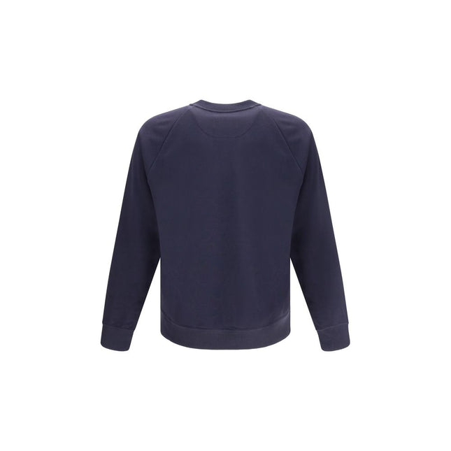 Fendi Blue Cotton Sweatshirt
