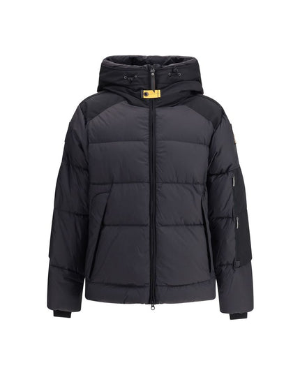 Parajumpers Black Nylon Coat