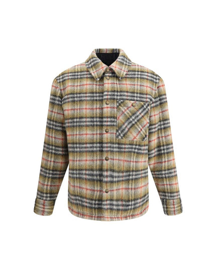 Burberry Multicolor Wool Coat