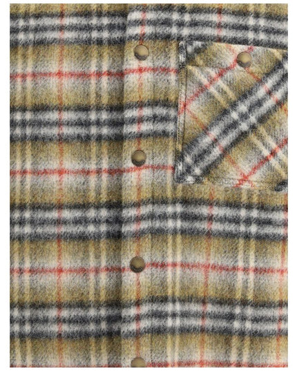 Burberry Multicolor Wool Coat