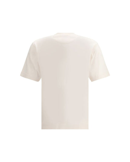 Fendi White Cotton T-Shirt
