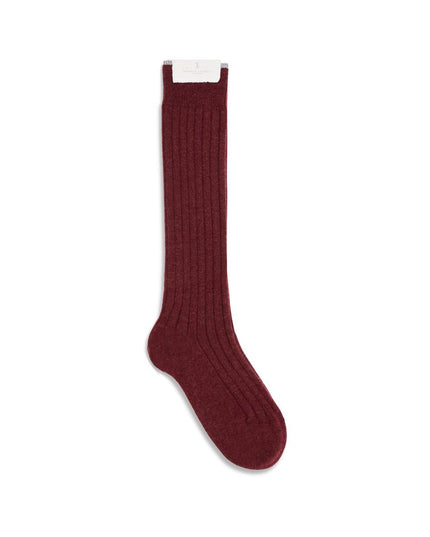 Brunello Cucinelli Cashmere ribbed Socks