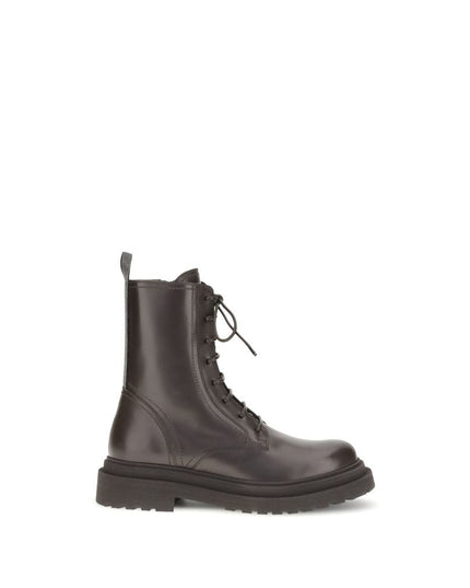 Brunello Cucinelli Leather Ankle Boots