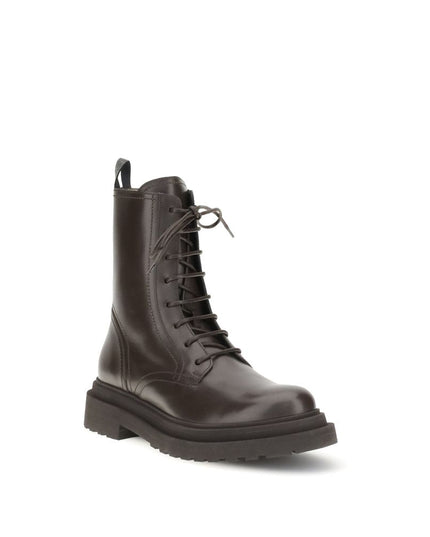 Brunello Cucinelli Leather Ankle Boots
