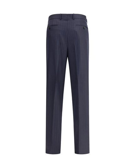 Tom Ford Blue Wool Dress Pants