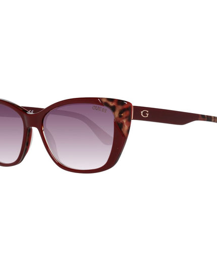 Guess Burgundy Women Sunglass