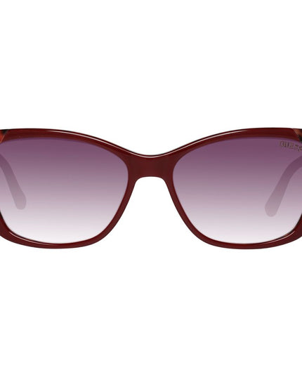 Guess Burgundy Women Sunglass