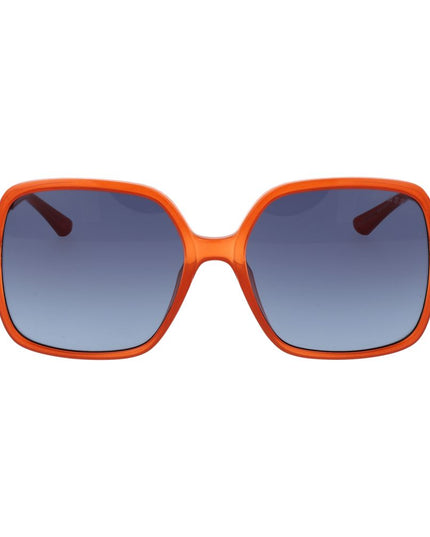 Guess Orange Plastic Sunglasses
