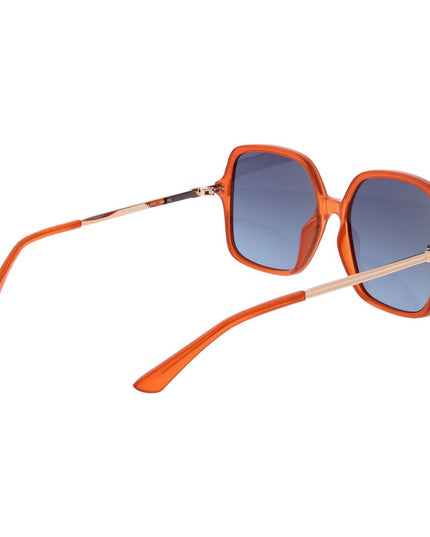 Guess Orange Plastic Sunglasses