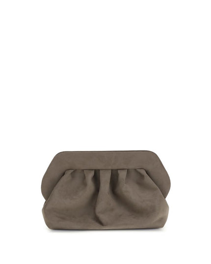 THEMOIRè Brown Other Fibres Clutch Bag