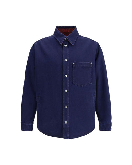 Gucci Blue Denim Shirt