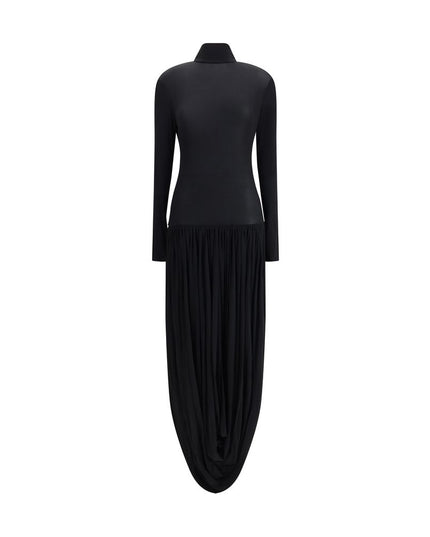 Magda Butrym Black Viscose Casual Dress