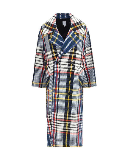 Sara Roka Multicolor Wool Coat