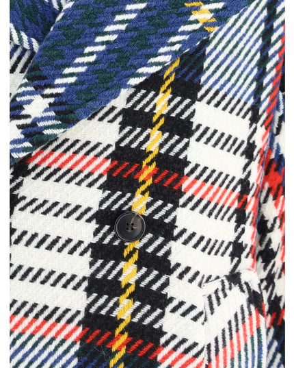 Sara Roka Multicolor Wool Coat