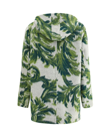 Etro Green Wool Coat