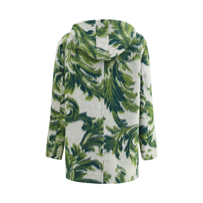 Etro Green Wool Coat