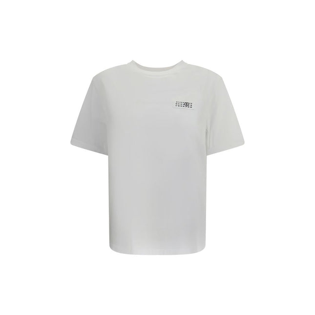 MM6 White Cotton T-Shirt