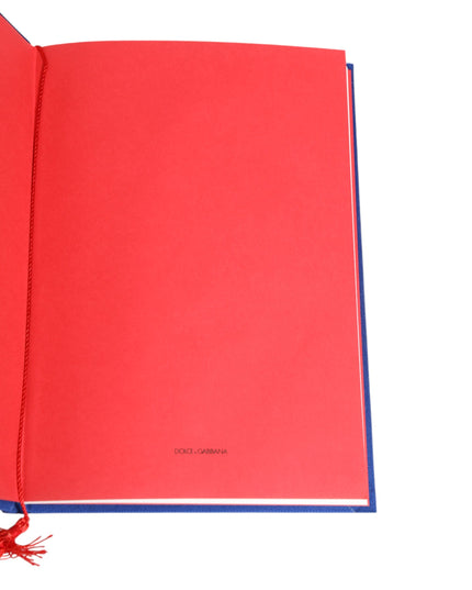 Dolce & Gabbana Multicolor Sicilian Carretto Print Journal  Notebook