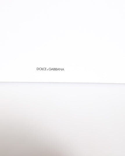 Dolce & Gabbana Multicolor Leopard Print Envelope Paper Post Card Holder