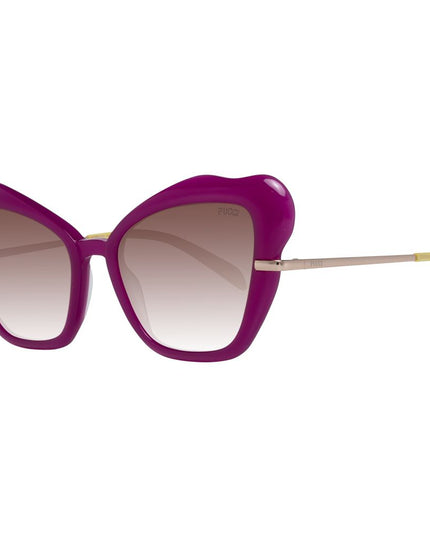 Emilio Pucci Purple Plastic Sunglasses