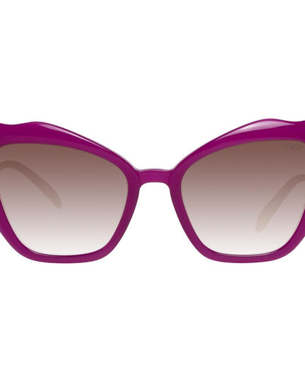Emilio Pucci Purple Plastic Sunglasses