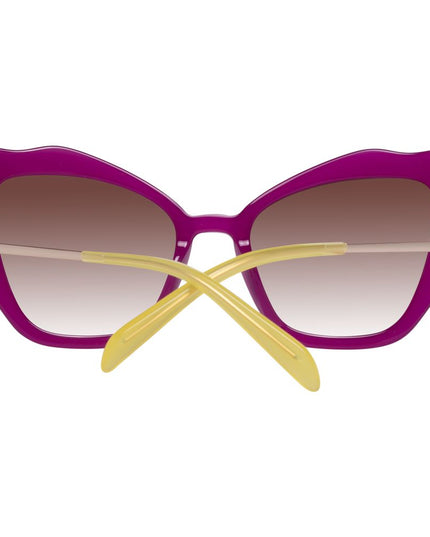Emilio Pucci Purple Plastic Sunglasses