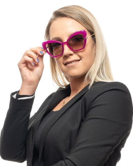 Emilio Pucci Purple Plastic Sunglasses