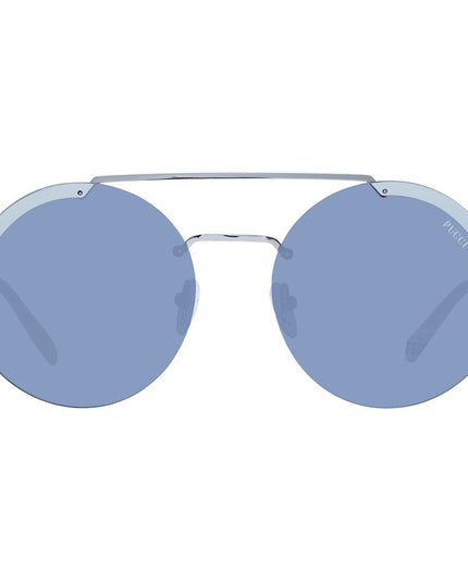 Emilio Pucci Gray Metal Sunglasses