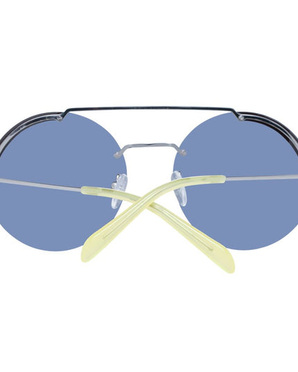 Emilio Pucci Gray Metal Sunglasses