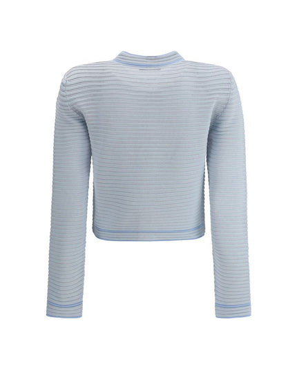 Balmain Embossed knit Cardigan