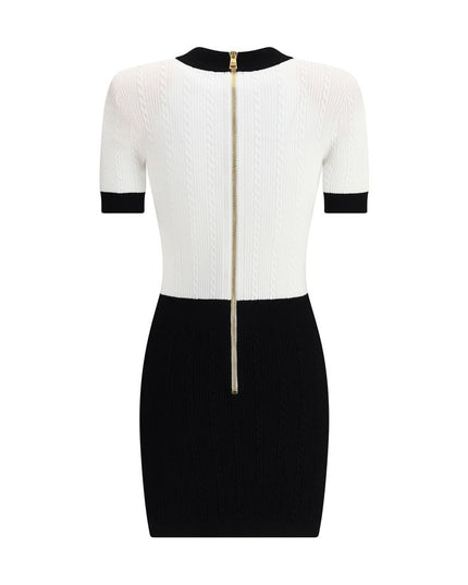 Balmain Multicolor Viscose Casual Dress