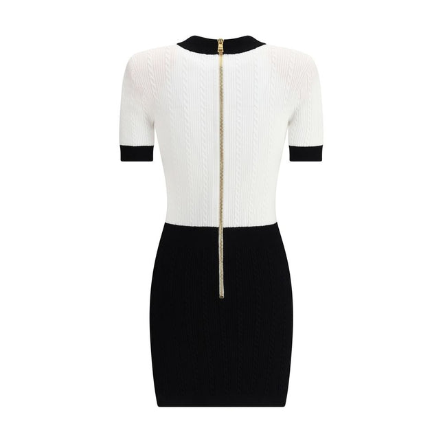 Balmain Multicolor Viscose Casual Dress