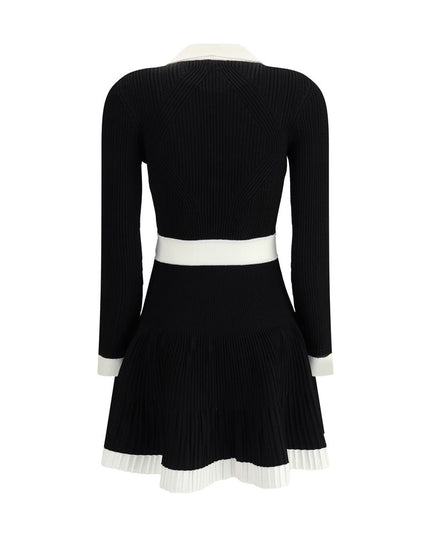 Balmain Black Viscose Casual Dress