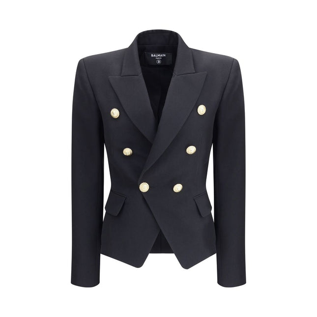 Balmain Black Wool Blazer