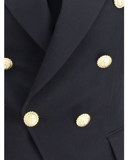 Balmain Black Wool Blazer