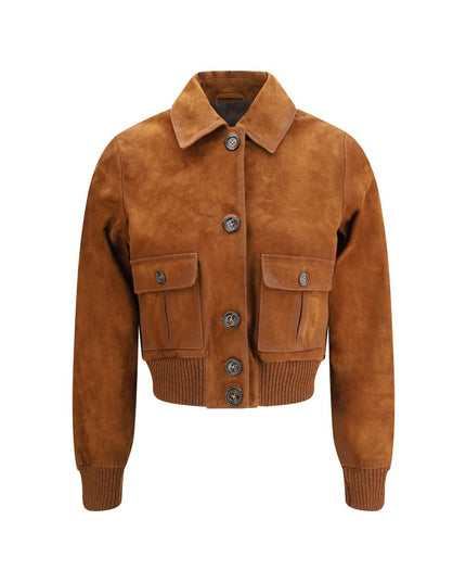 Valstar Brown Goatskin Jackets And Coat