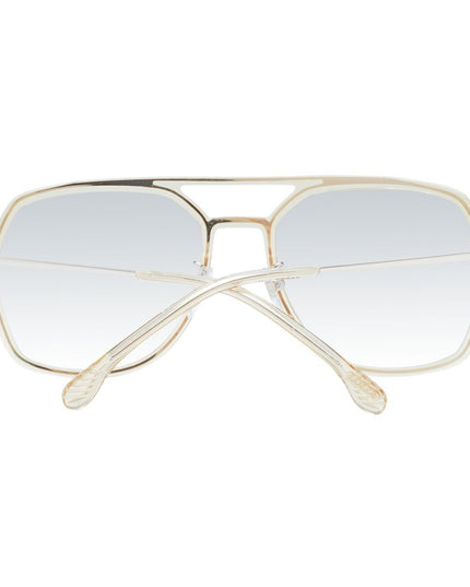 Lozza Beige Acetate & Plastic Sunglasses